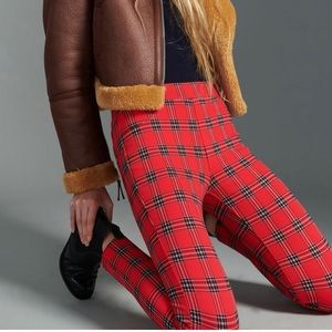 Anthropologie Sanctuary Plaid Runway Leggings